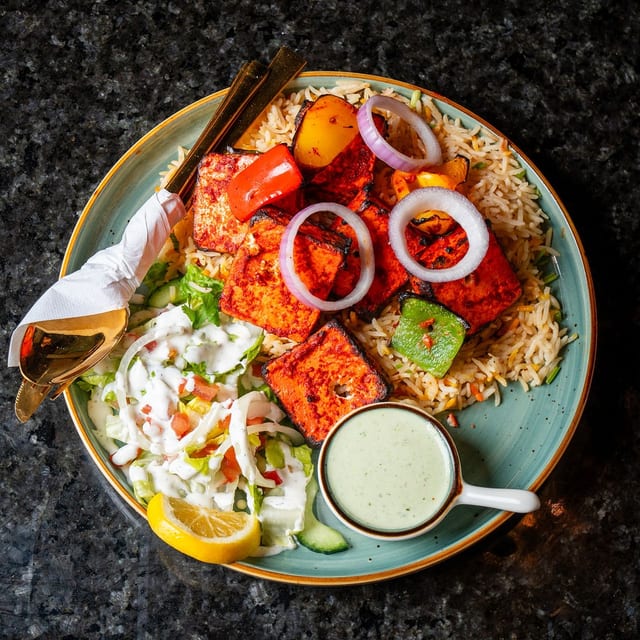 Tandoori Paneer.