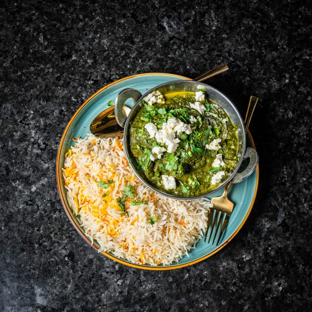 Palak Paneer.