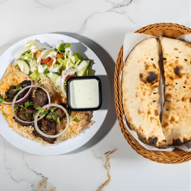 Lamb Boti Kabob.