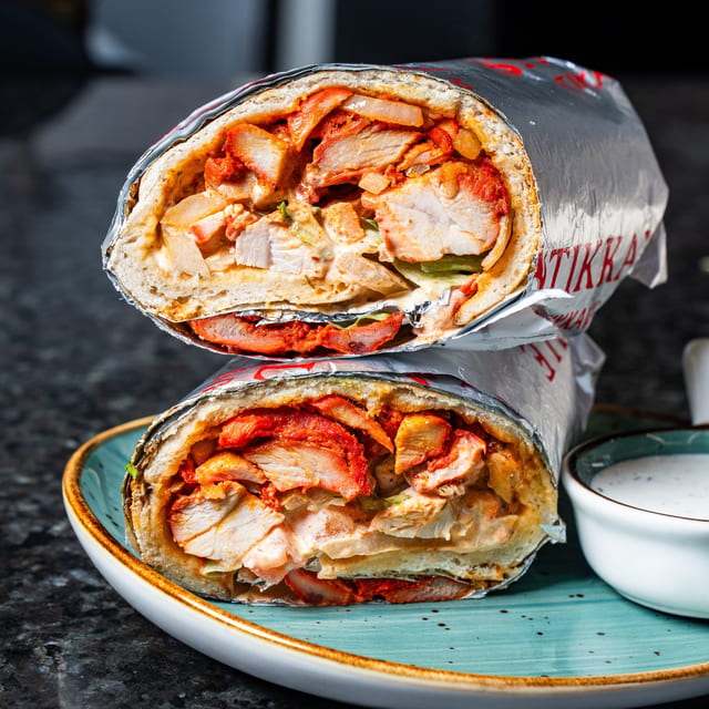 Chicken Gyro Wrap.