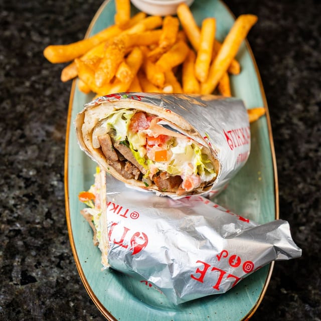 Lamb Gyro Wrap.