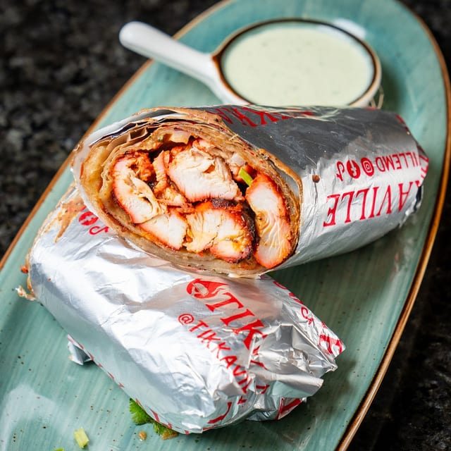 Tikka Kabob Roll.