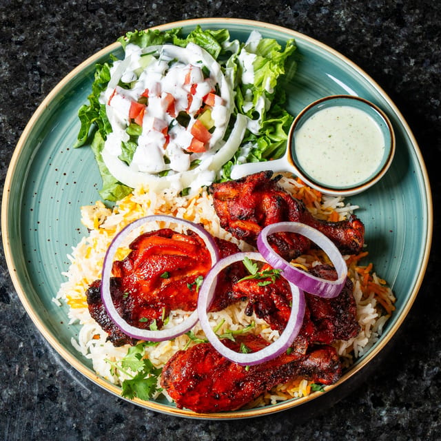 Chicken Tandoori Bone-in Entree.