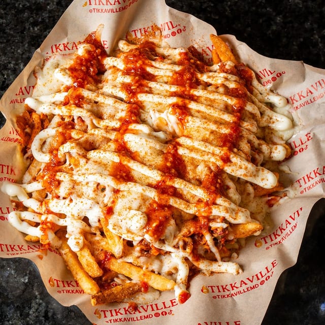 Fajita Chicken Loaded Fries.